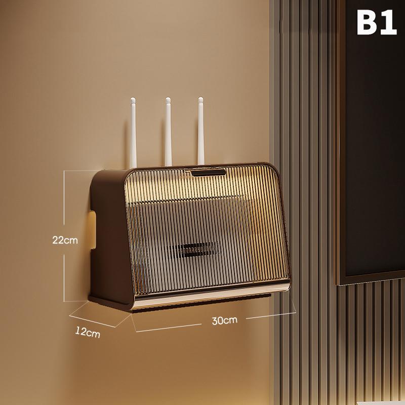 Коробка для хранения маршрутизатора, полка, настенный органайзер для Wi-Fi, коробка для розеток без перфорации, коробка-органайзер для телеприставки, коробка для хранения в гостиной