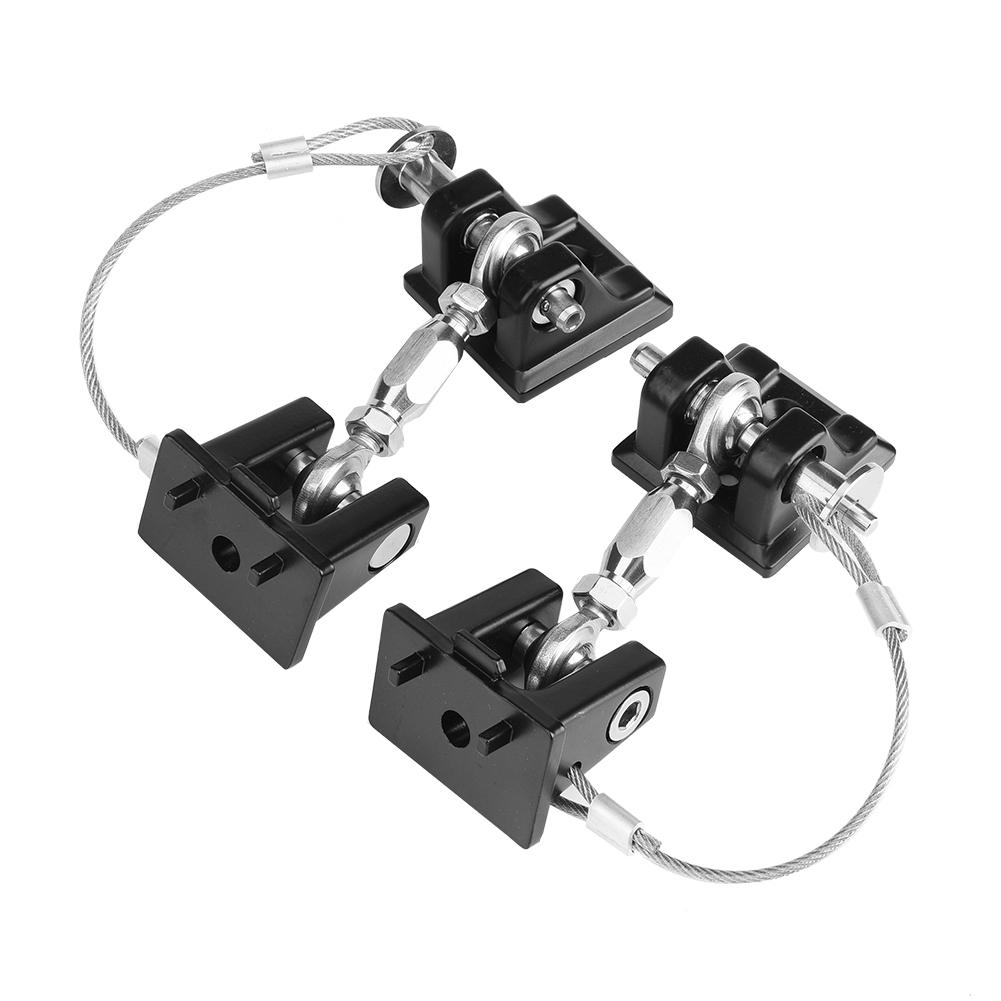 Противоугонный замок капота, фиксирующая защелка капота, комплект замка для Jeep Wrangler JK 2007 2017