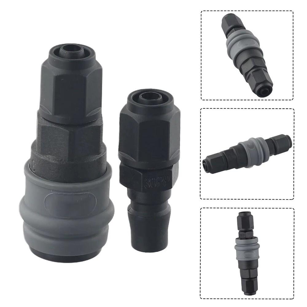 Plastic Steel Material Self-Locking Quick Connector Quick Coupling Connector For Compressor