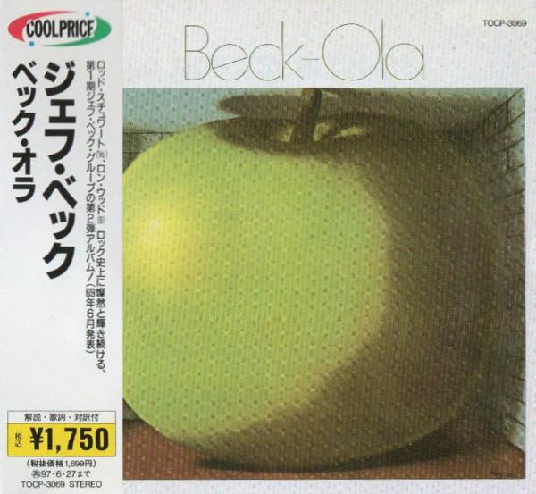 CD JEFF BECK - Beck Ola TOCP3069 EMI 1995 Japan Rock Used