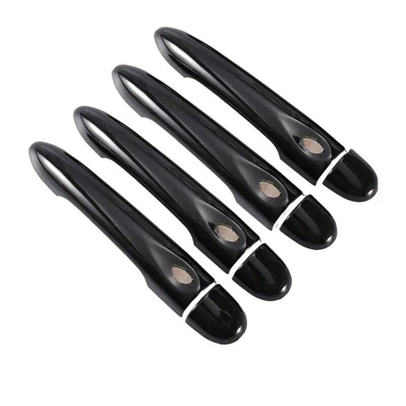 For Renault Megane 3 MK3 III 2008 2009 2010 2011 2012 2013 2014 2016 Glossy Black Car Door Handle Cover Trim Styling Accessories