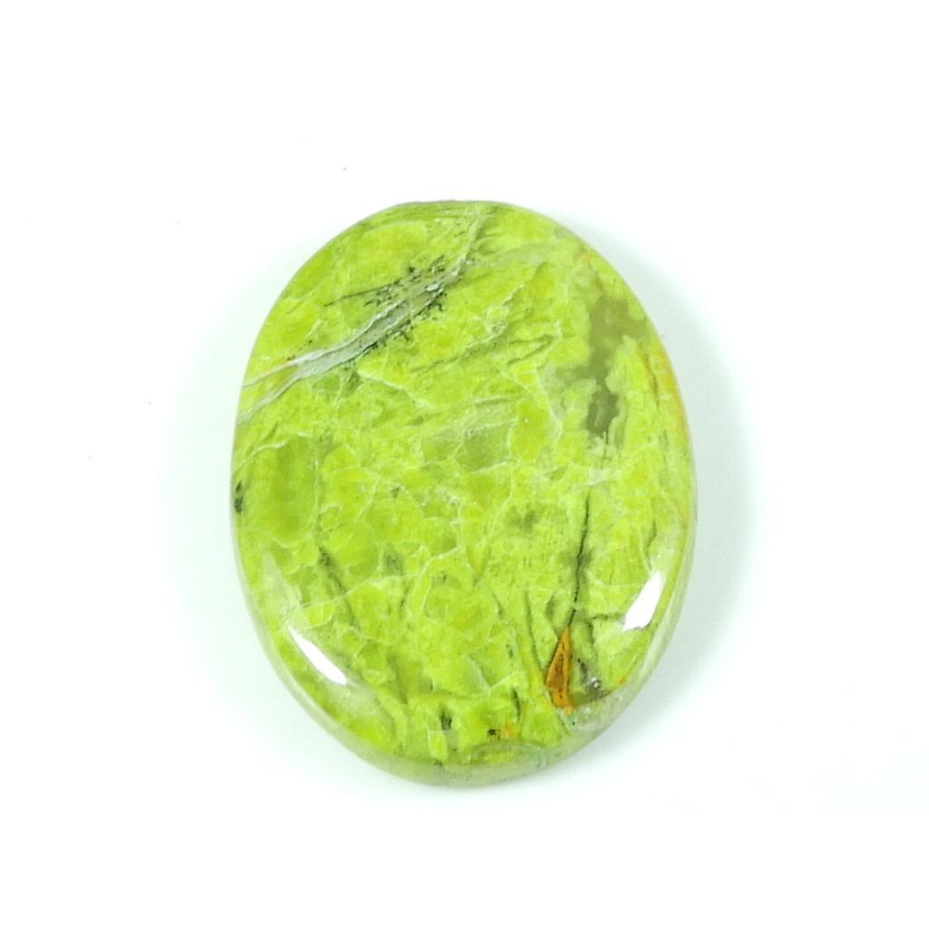 25X33X05 MM натуральный зеленый опал овальной формы кабошон россыпью драгоценный камень 34 карата. СК-4758