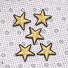 5/10Pcs Fabric Sew On Embroidery Applique Iron-On Patch Badge Stickers Stars Patches