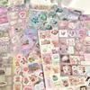 10pcs Set Y2K Random Cute Glitter Laser Sticker for Phone Camera Luggage Journal Sticker Kawaii Decoration Sticker Gift 6