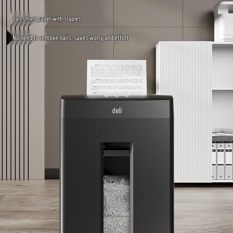 Deli GA510 Level 5 Micro-Cut Paper Shredder CN plug (adapter included)