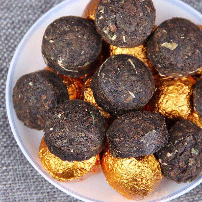 2020 Glutinous Rice Aroma Shu Puer Mini Tuocha Ripe Puer Tea 500g Gift Packing