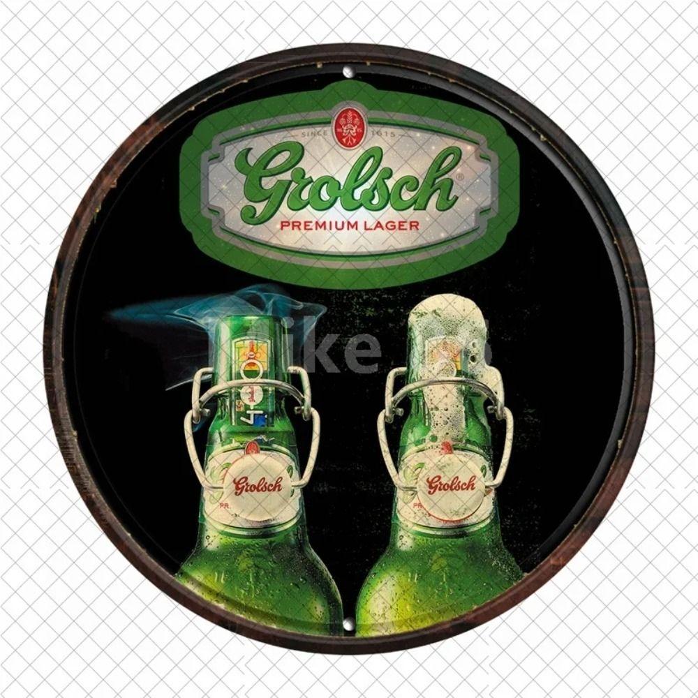 Металлическая табличка пиво Декор стены 20x30см