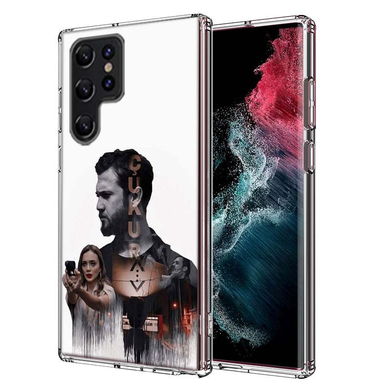 Турецкий сериал Чукур Капа Чехол для телефона для Samsung S26 Ultra S25 Edge Galaxy S23 S21 S20 S24 FE S22 S10 Plus Прозрачный ТПУ Ш