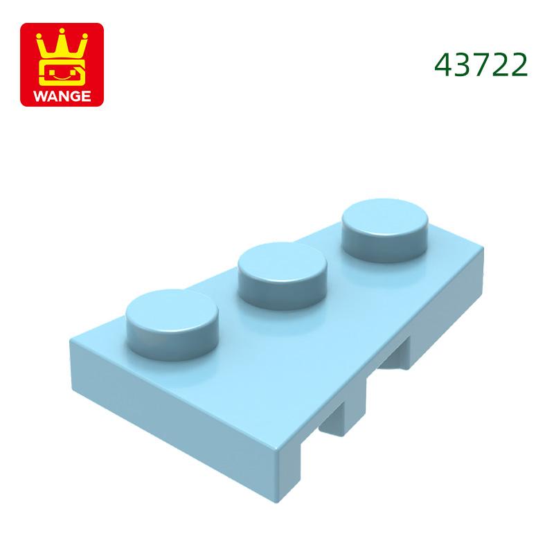 158 шт./лот 43723 2x3 Правый клин-пластина Строительные кубики Аксессуары MOC Совместимо с Фигурирующими кубиками Детские игрушки Идея для подарка Коробка