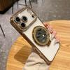 Кристальный чехол для линз Lux с подставкой-зеркалом, Совместим с сериями iPhone 13-17
