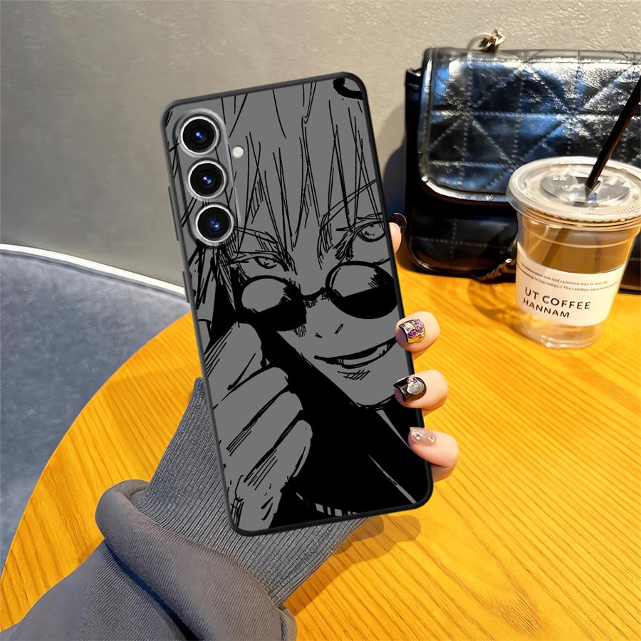 Аниме Чехол для задней панели телефона для Samsung Galaxy A35 A41 A16 A21s A54 A71 A72 A73 A22 A23 A14 A15 A33 A34 A51 A52 A24 A31 A12 A13