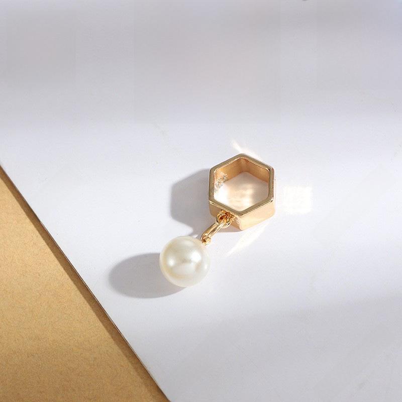 Японская и корейская пряжка из титановой стали для шарфа — простой дизайн для шелковых шарфов