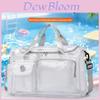 Pvc Mesh Beach Drift Travel Bag With Trolley Waterproof For Casual Trips