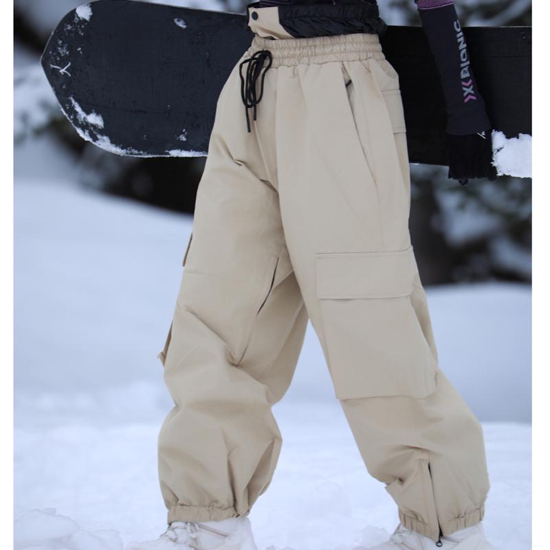 Loose, Men and Women, Snow Pants With Waist protection, Snowboard Snow Pants, Ski Clothes, Ski Suit Pant, Snowboarding Trousers