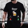 Футболки с графическим принтом Beer Is Calling Пятничное пиво Beerlover Мужские футболки Одежда Y2K Мальчишник Выпивка Команда Парные футболки