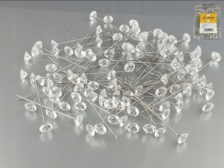 Diamond 10.5mm On Pin 64mm Pack Approx. 90 Pcs.-1 Pack