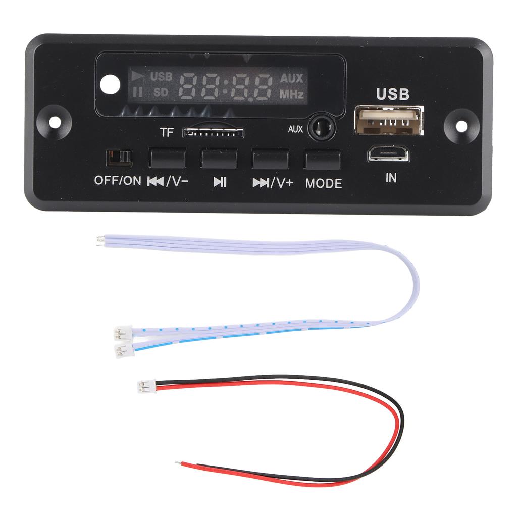Плата декодирования 12В 02EA Плата декодирования MP3 с USB-портом Поддержка карты памяти и U-диска