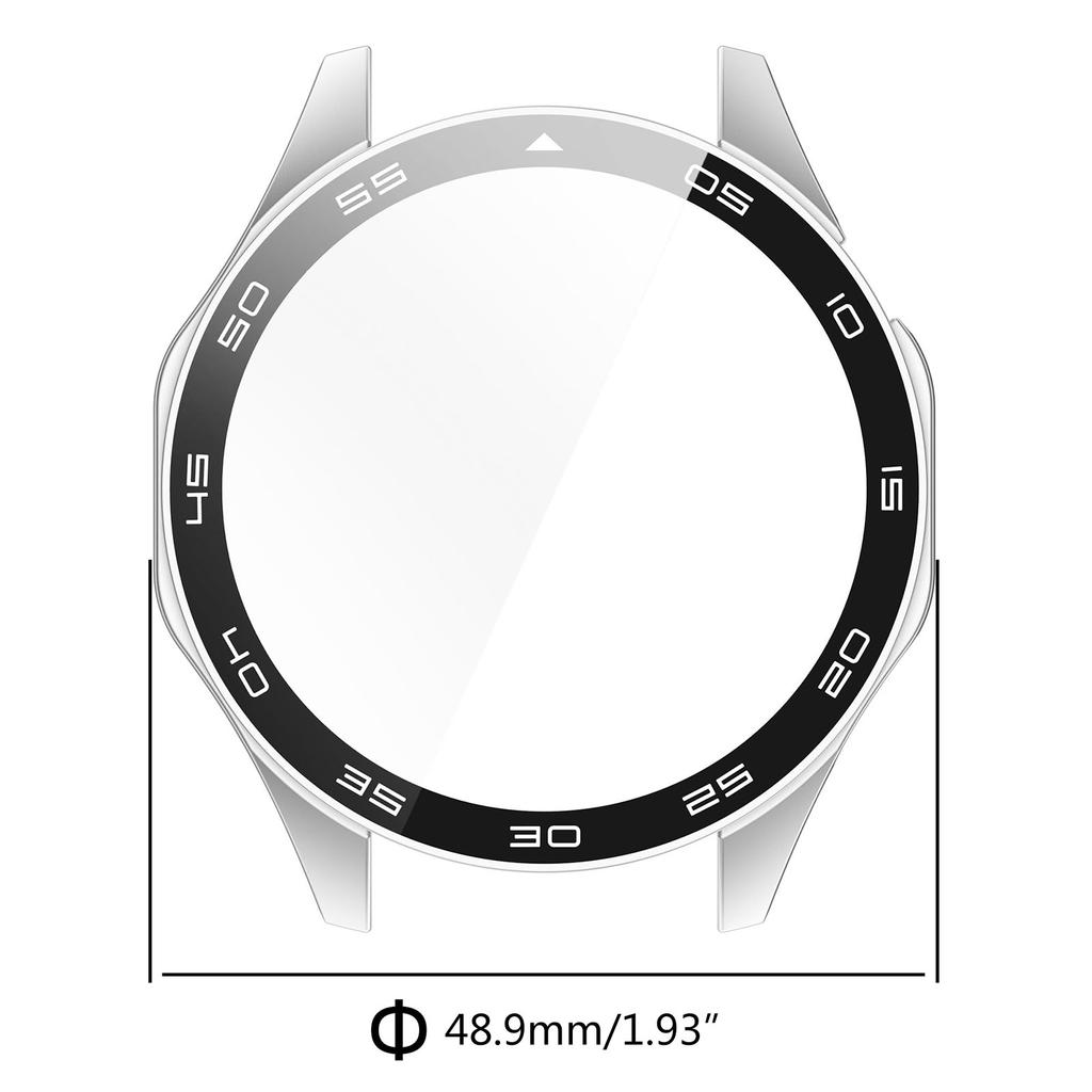 Чехол для ПК Watch, защитный экран для часов GT4 46 мм, защитный чехол от царапин, бампер, оболочки
