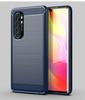 Для Xiaomi Mi Note 10 Lite Чехол Резиновый Бампер Чехол из Углеродного Волокна Для Xiaomi Mi Note 10 Lite Чехол для Телефона Для Mi Note 10 Lite Чехол