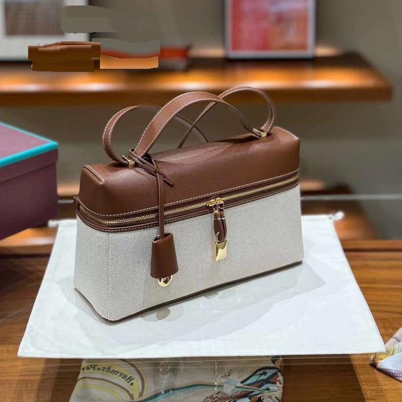 2024 Новый Extract Premium Genuine Leather Palmprint Lunch Box Сумка через плечо Большая вместимость Box Кожаная сумка