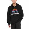 Converse Sweatshirts Men's Black Hooded Moderate Regular 10018993-A01