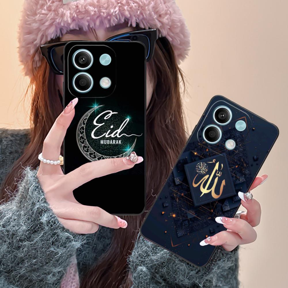 Чехол для мобильного телефона Eid Mubarak для POCO M7 M6 M5 M4 M3 X7 X6 X5 X4 X3 Pro GT 5G Цветной Печатный Чехол для Телефона Красивый