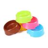 1 шт./компл. Пластиковая конфетного цвета миска для еды и воды для домашних животных, собак, щенков, животных - цвет случайный