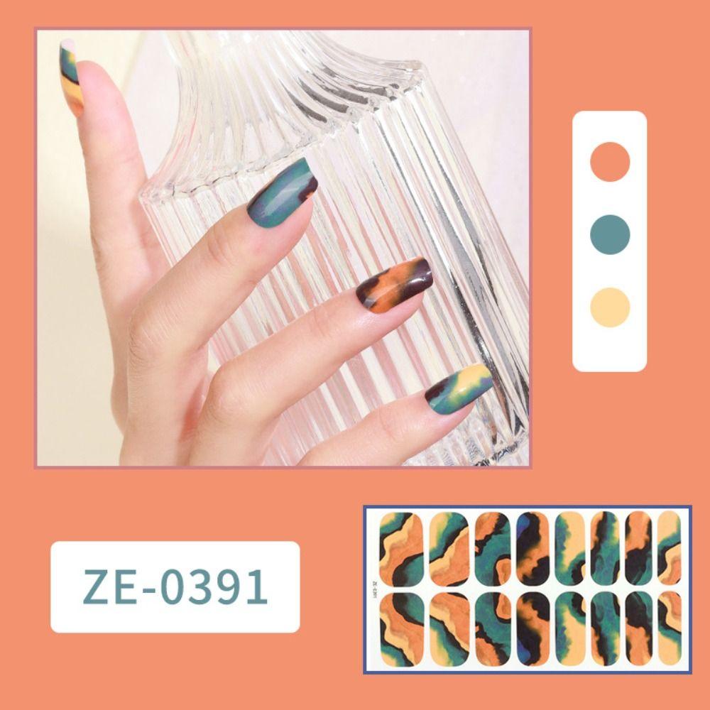 5 листов блестящего гель-лака для ногтей, полоски, наклейки для дизайна ногтей, изготовление ногтей своими руками