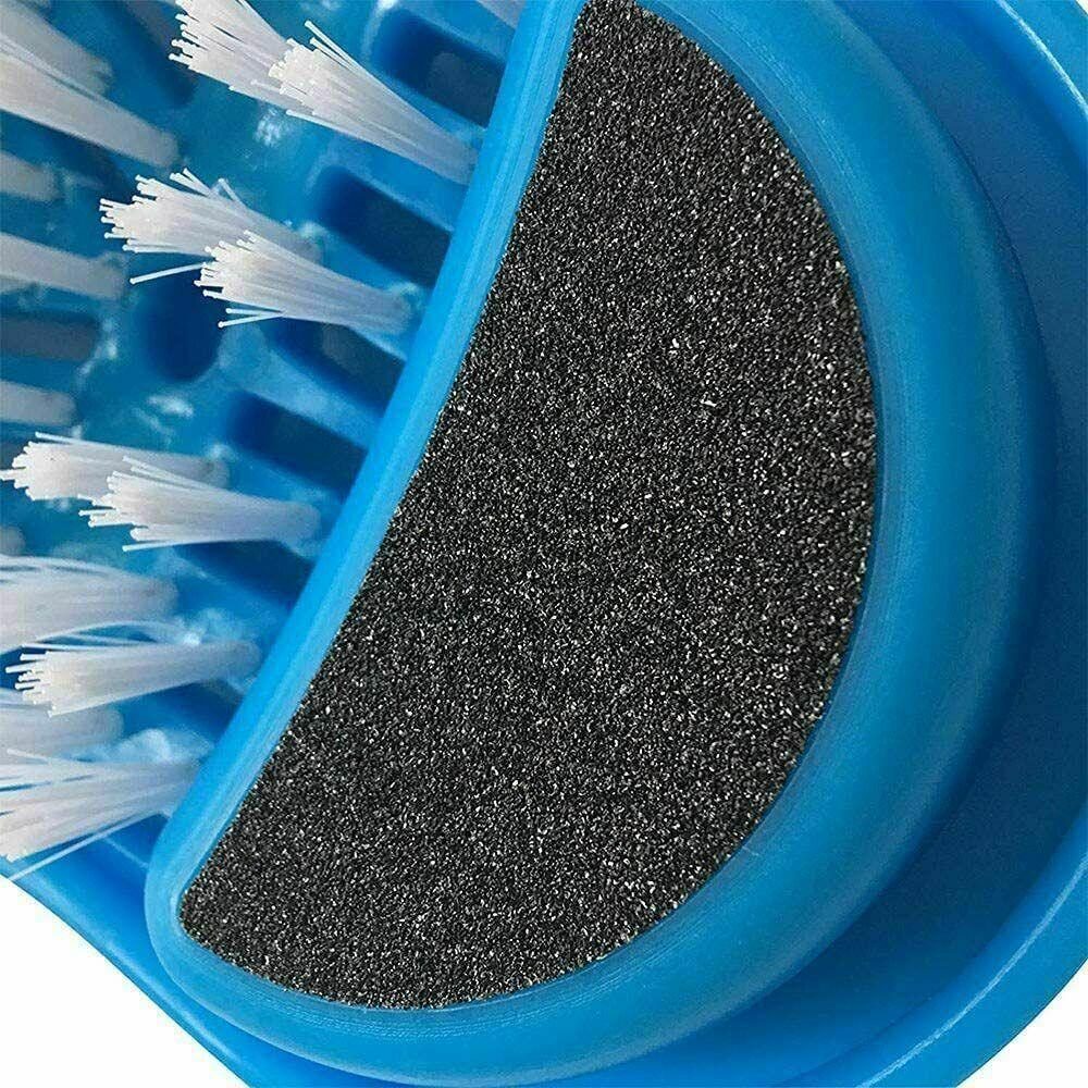 1PCS Shower Foot Scrubber Massager Cleaner Spa Exfoliating Washer Wash Foot Repair Slippers Bathroom Foot Brushes Remove Dead Skin