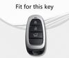 Кожаный чехол для ключа автомобиля Чехол для ключа для Hyundai Tucson Nx4 Защитный чехол для ключа автомобиля