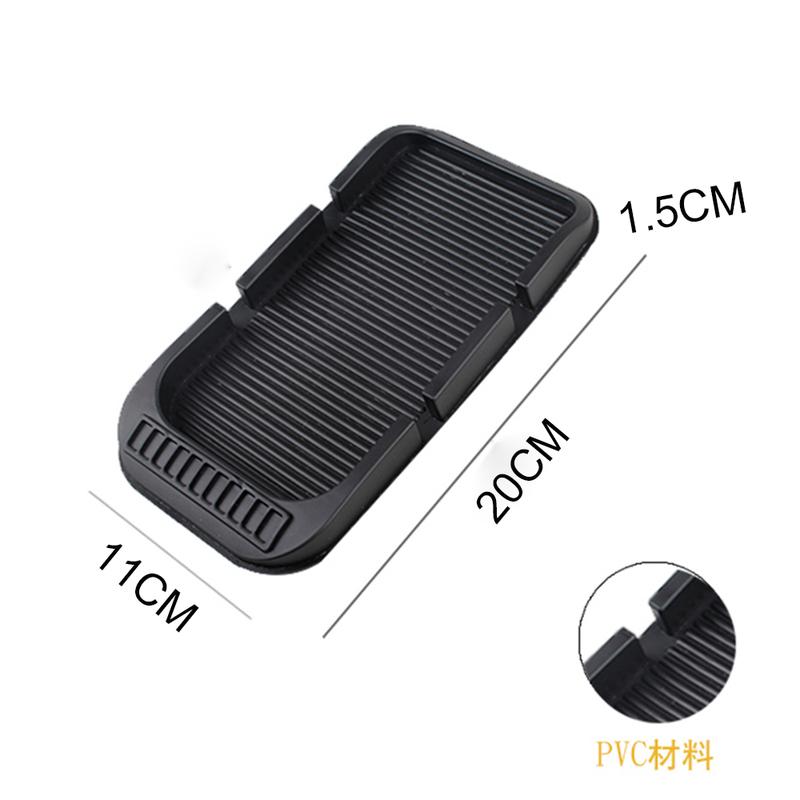 Car Dashboard Anti-Slip Mat With Cell Phone Number Silica gel Auto Non-slip Pad For Paper Towels GPS Phone Auto Car Accessories