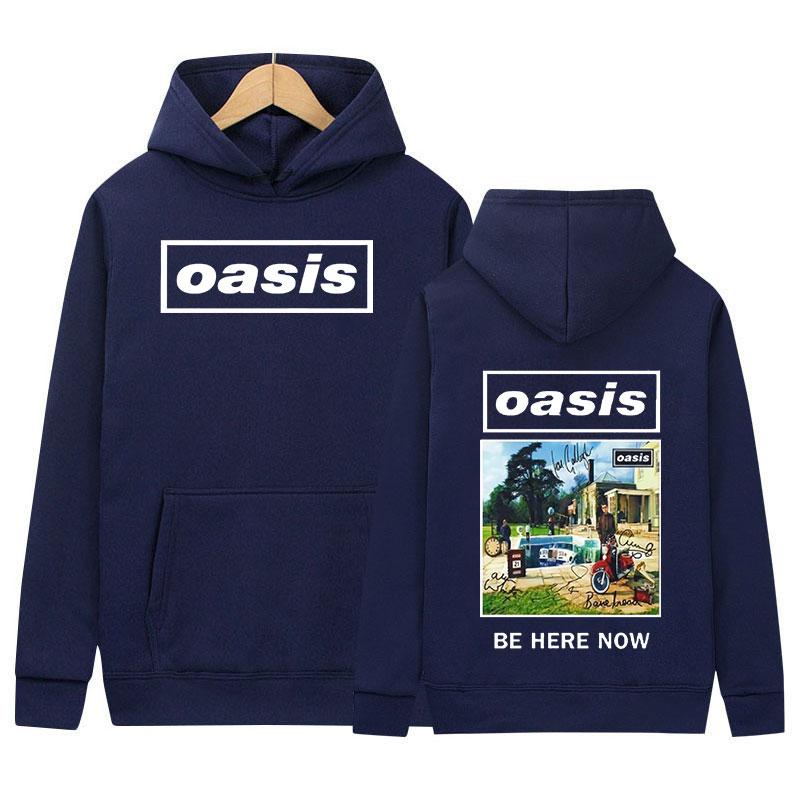 British Band O-Oasis Graphic Hoodie Men Vintage High Quality Oversized Sweatshirt Y2k Unisex Fleece Pullover Hoodies Streetwear