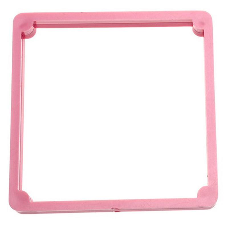 Fondant Cookies Spray Mold Fixed Frame Plastic Cake Stencil Fixing Frames Printing Tool Cake Decoration Tools