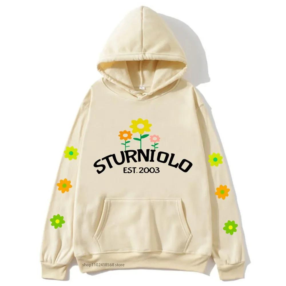 Merch Sturniolo Triplets Hoodie Men Punk Sweatshirt Y2k Let's Trip свитера Streetwear Длинные рукава Harajuku Casual