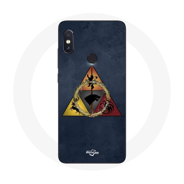 Чехол - Игра Престолов - Xiaomi Redmi Note 5 Pro - Мягкий - Защита от ударов - Синий