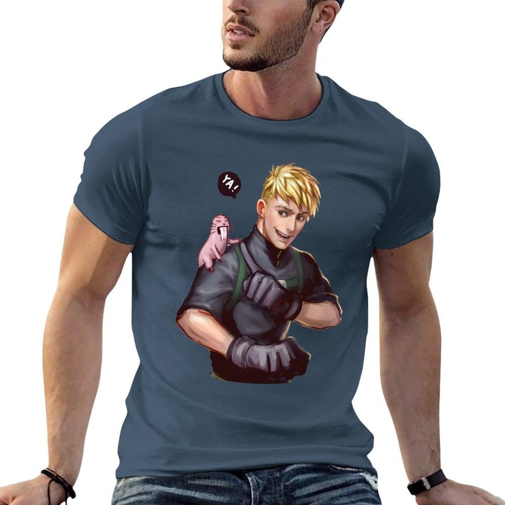 Badass Ron Stoppable X Rufus Tshirt Big And Tall Crew Neck Tee