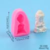 Xiaomi Buddha Silicone Candle Mold 3D Aromatherapy Handmade Soap Wax Clay Gypsum Candles Ornament Craft Making Mold