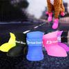 Candy Color Soft and Comfortable Pet Rain Boots Waterproof and Moisture-proof Pet Rain Boots Non-slip Wear-resistant Dog Rain Boots