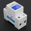 Счетчик электроэнергии DDM15SD 5-80А 220В/230В Цифровой однофазный счетчик электроэнергии на DIN-рейку Отслеживание энергопотребления