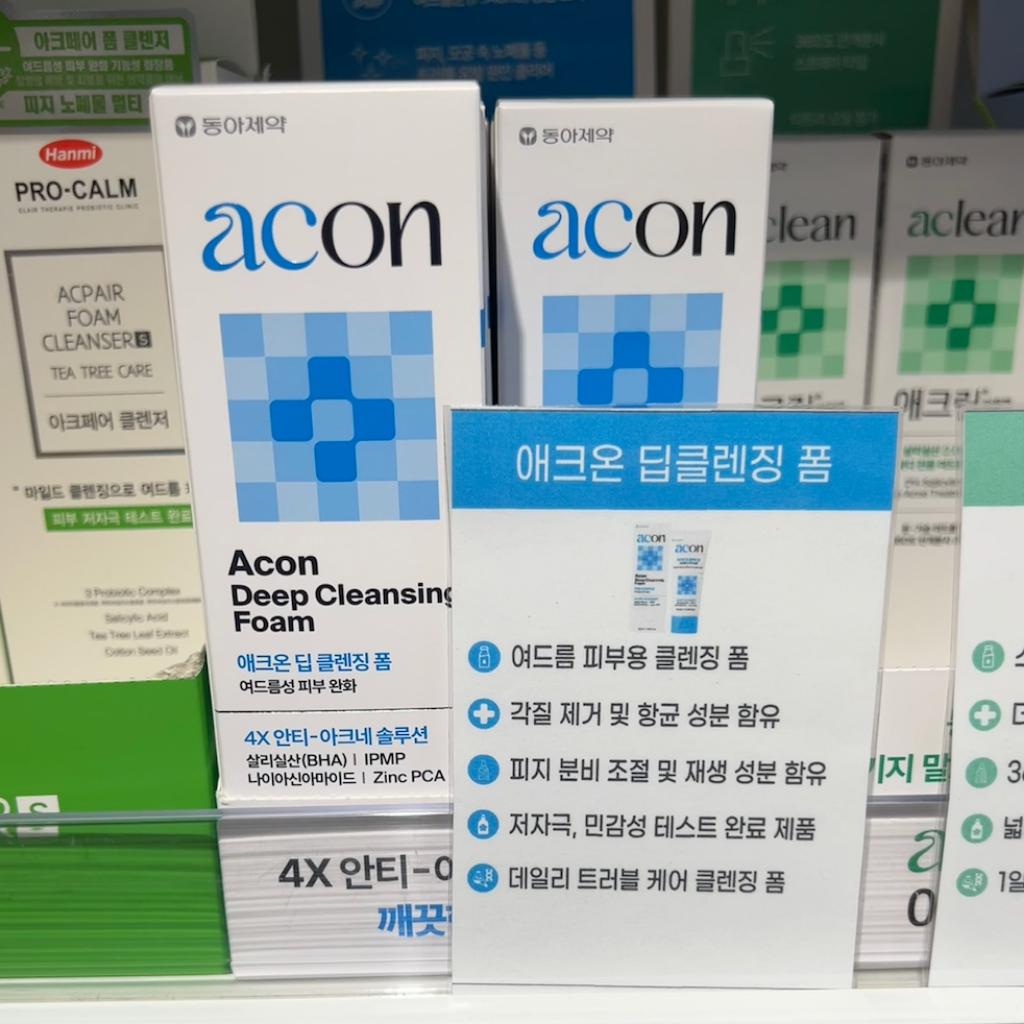 [Dong-a] Пенка для глубокого очищения Acon 100 мл