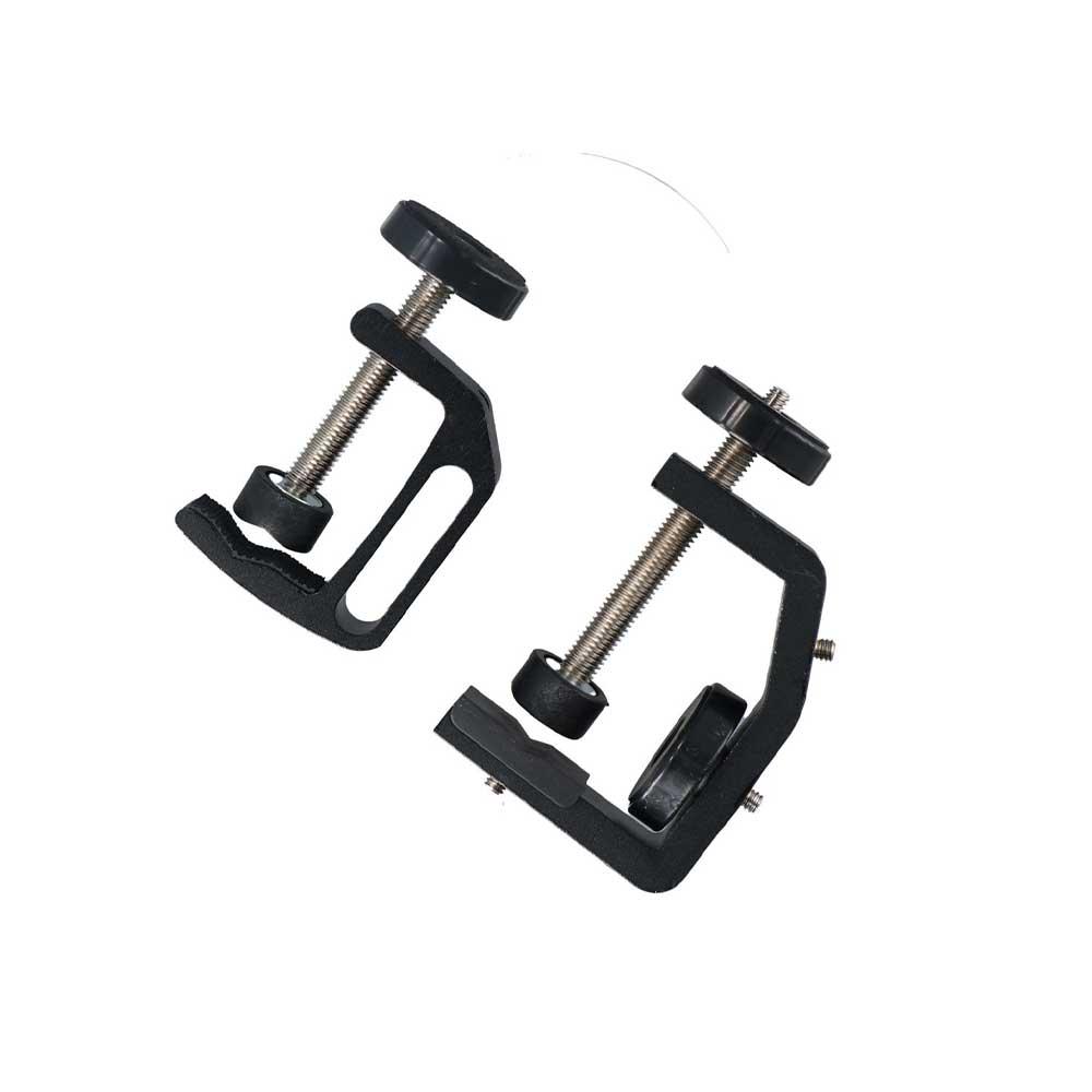 Подставка-клипса Кронштейн C-образный зажим Настольный фиксированный держатель Клипса Штатив-подставка Зажим Зажим для камеры Зажим для лампы