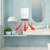 Radialight TOUCH 1000W/1800W white bathroom heater
