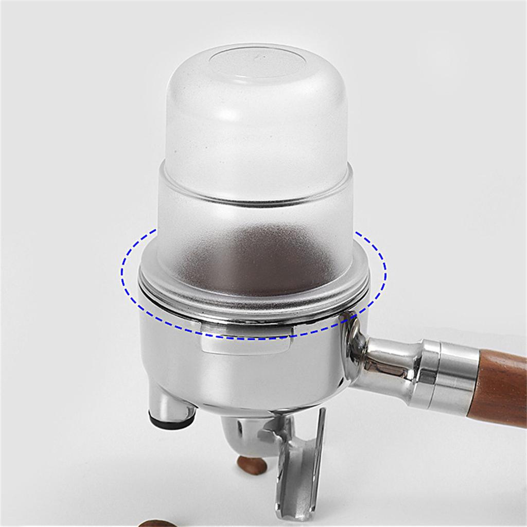 Coffee Dosing Cup Espresso Feeder Part PC Material Espresso Machine Dosing Cup Coffee Tool Gift for Coffee Enthusiasts