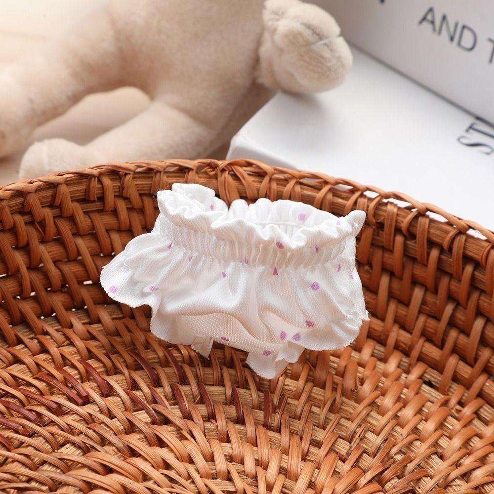 Многостилевое вязаное нижнее белье с кружевом для хлопковых кукол 10 см/для кукол-животных 13 см