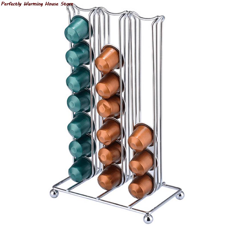 Подставка для кофейных капсул Tower Stand для держателя капсул для хранения 42 капсул Nespresso