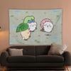 Japanese Anime Usagi Kawaii Hachiware Cute Chiikawa Cartoon Tapestry Room Decoration Home Decor Bedroom Wall Hanging Fabric