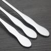 Long Handle Mixing Spoon Stainless Steel Soup Coffee Ice Cream Honey Milk Coffee Scoop Kitchen Utensil Cutlery Flatware