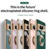 Для Google Pixel 8 Pro Luxuy покрытие магнитный металлический кольцевой кронштейн автомобильный чехол-держатель для Google Pixel 7 Pro A 6 5 A силиконовый противоударный чехол