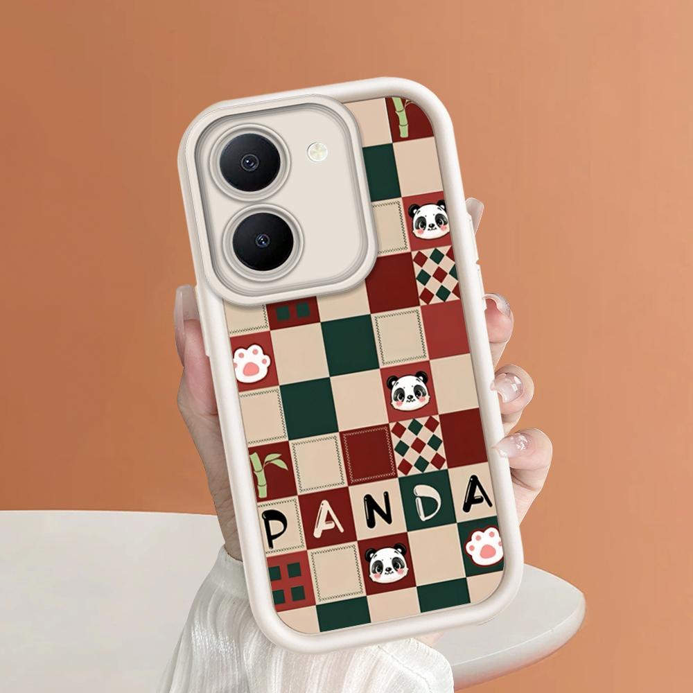 Мягкие силиконовые квадратные лестницы с мультяшным узором, полное покрытие, защита камеры, противоударный чехол для iPhone Infinix Tecno Vivo