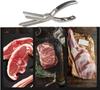 BBQ Rib Skinner Rib Membrane Remover Stainless Steel Tool, Kitchen Grill Gadget for Rib Prep for Chef Easy Membrane Removal
